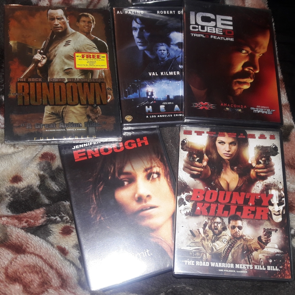 5 Action Movies Bundle A Total Of 7 Movies All Mov
